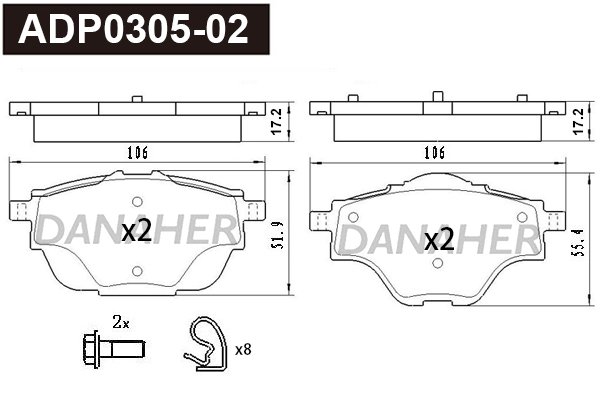 DANAHER ADP0305-02