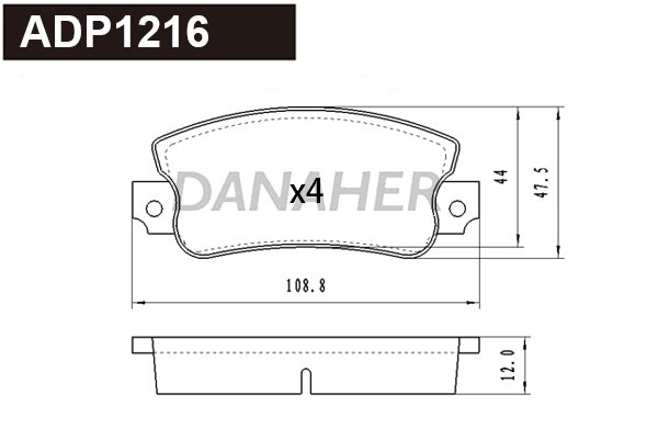 DANAHER ADP1216