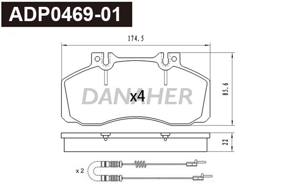 DANAHER ADP0469-01