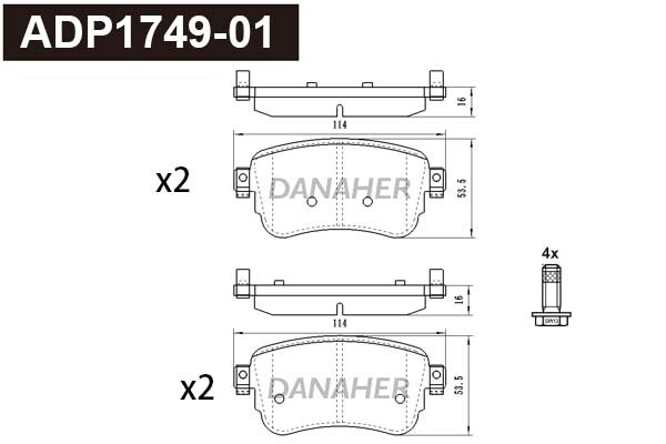 DANAHER ADP1749-01