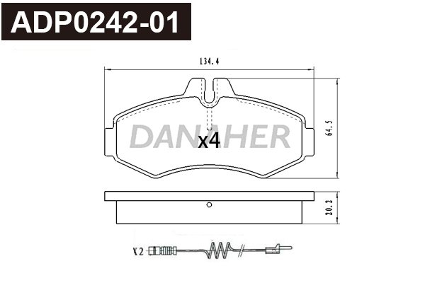 DANAHER ADP0242-01