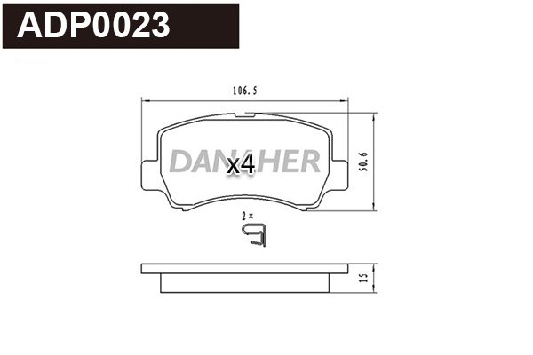 DANAHER ADP0023