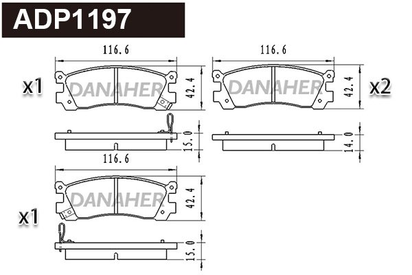 DANAHER ADP1197