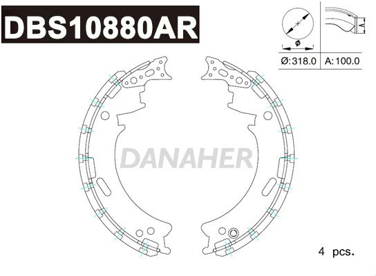 DANAHER DBS10880AR