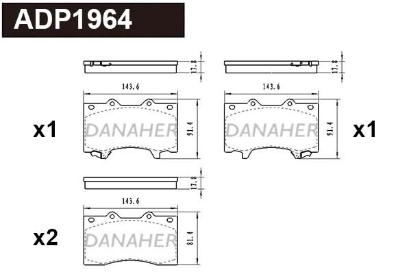 DANAHER ADP1964