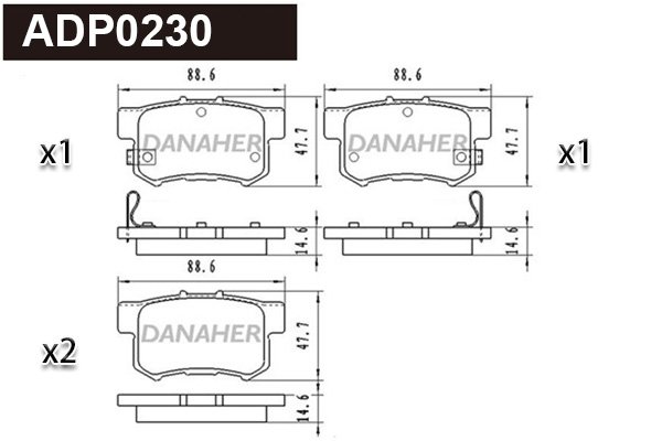 DANAHER ADP0230