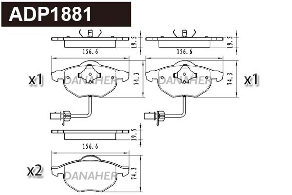 DANAHER ADP1881 DANAHER ADP1881