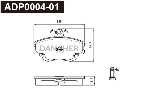 DANAHER ADP0004-01