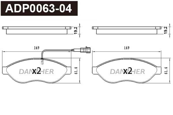 DANAHER ADP0063-04