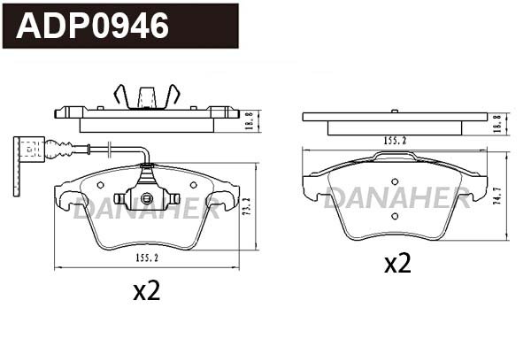 DANAHER ADP0946 DANAHER ADP0946