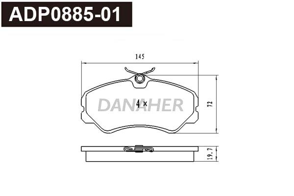 DANAHER ADP0885-01
