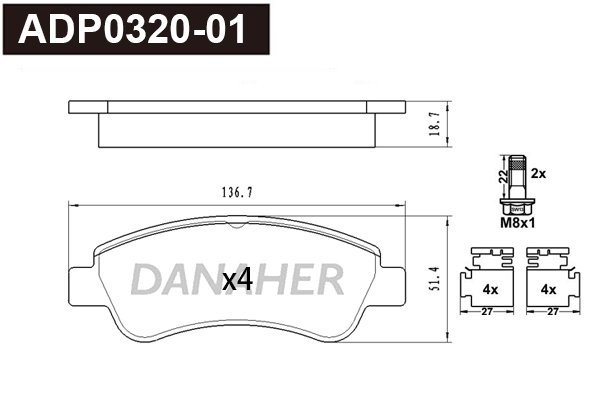 DANAHER ADP0320-01