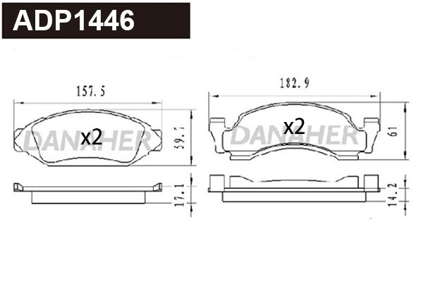 DANAHER ADP1446 DANAHER ADP1446