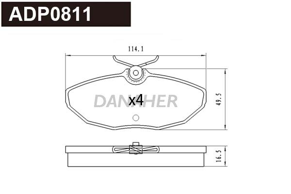 DANAHER ADP0811