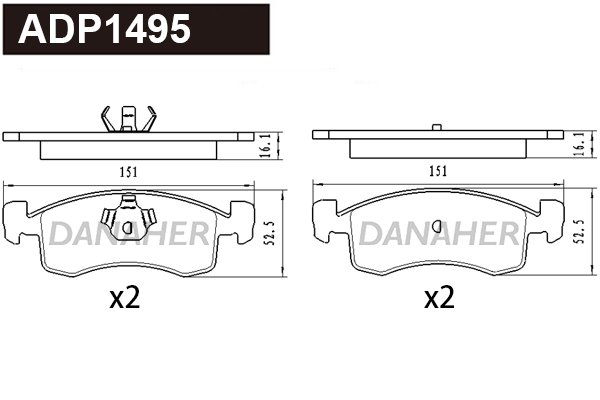 DANAHER ADP1495 DANAHER ADP1495