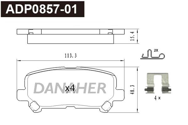 DANAHER ADP0857-01