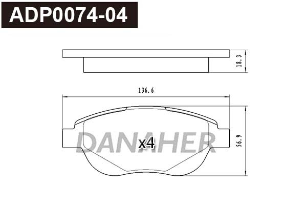 DANAHER ADP0074-04