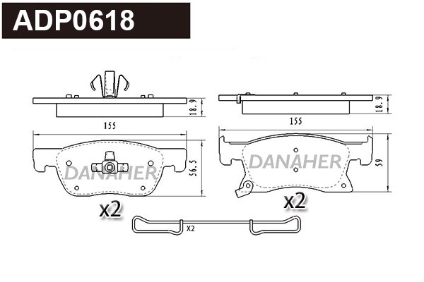 DANAHER ADP0618 DANAHER ADP0618