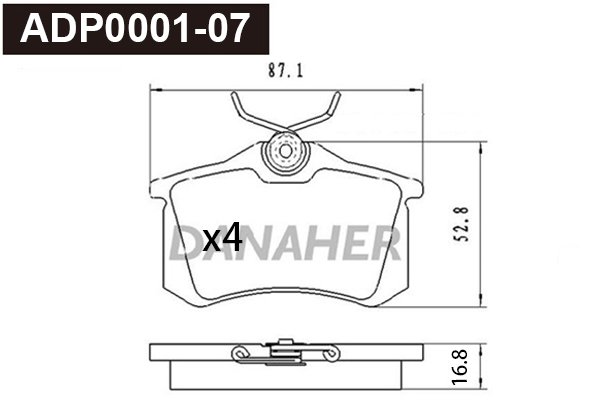 DANAHER ADP0001-07