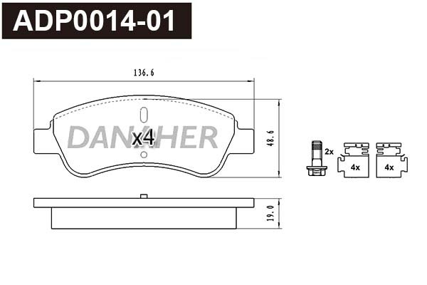 DANAHER ADP0014-01