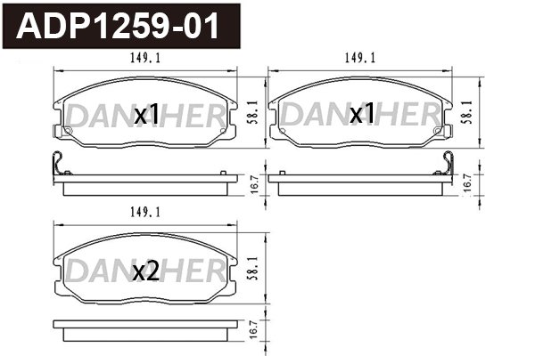 DANAHER ADP1259-01