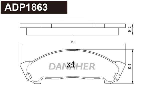DANAHER ADP1863