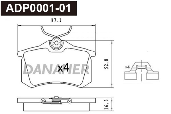 DANAHER ADP0001-01