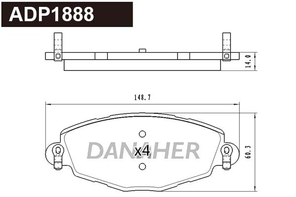 DANAHER ADP1888 DANAHER ADP1888