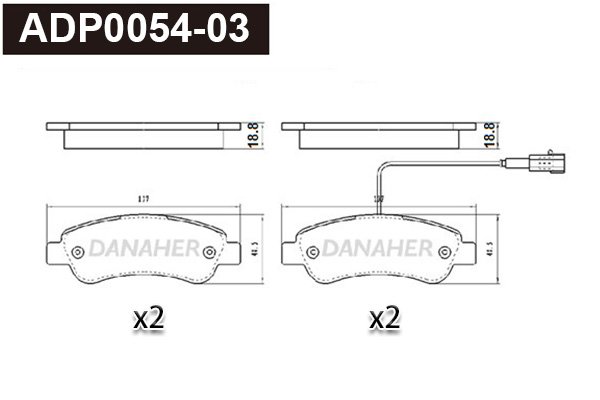 DANAHER ADP0054-03