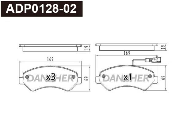 DANAHER ADP0128-02