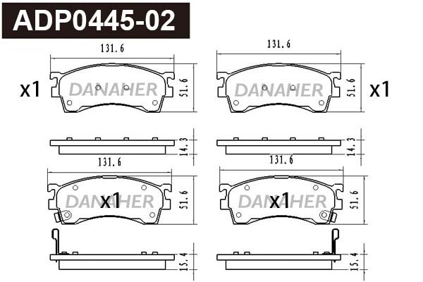DANAHER ADP0445-02 DANAHER ADP0445-02