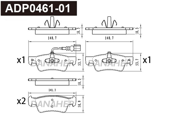 DANAHER ADP0461-01