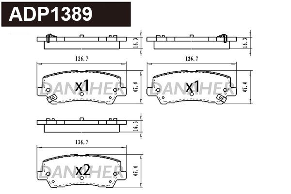 DANAHER ADP1389 DANAHER ADP1389