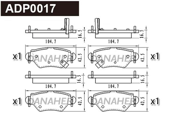 DANAHER ADP0017