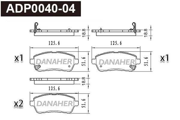 DANAHER ADP0040-04 DANAHER ADP0040-04