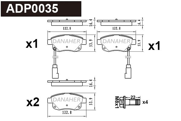 DANAHER ADP0035