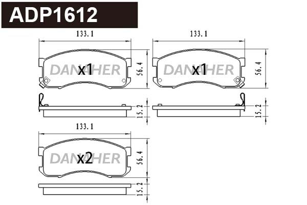 DANAHER ADP1612