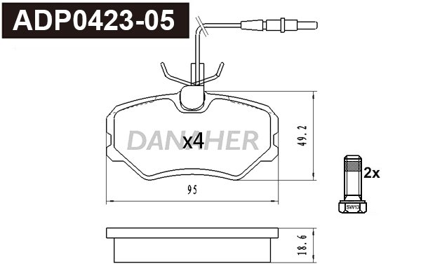 DANAHER ADP0423-05