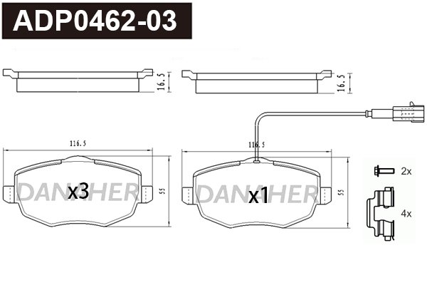 DANAHER ADP0462-03 DANAHER ADP0462-03
