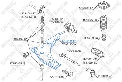 STELLOX 57-53104-SX