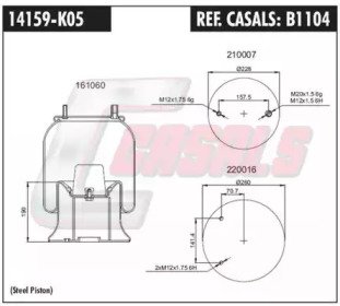 CASALS B1104