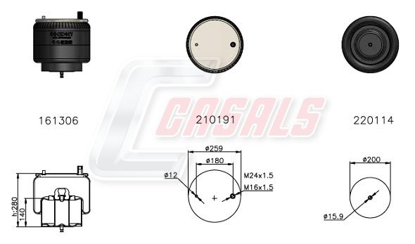 CASALS B2610