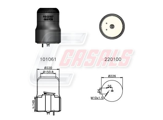 CASALS B2322