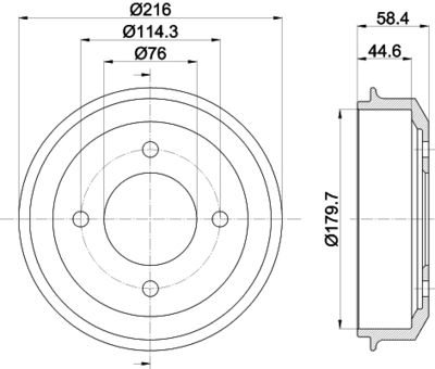 HELLA PAGID 8DT 355 300-861