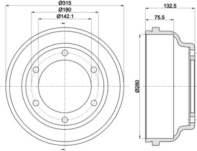 HELLA PAGID 8DT 355 300-471