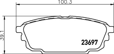 HELLA PAGID 8DB 355 029-401 HELLA PAGID 8DB 355 029-401