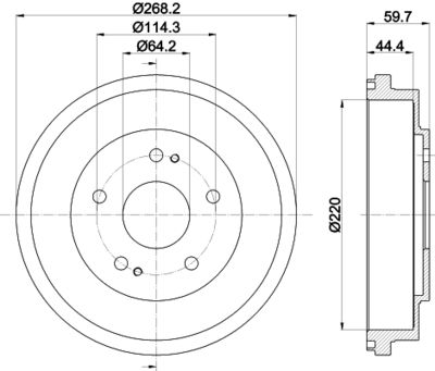 HELLA PAGID 8DT 355 300-291