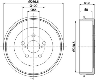 HELLA PAGID 8DT 355 300-501