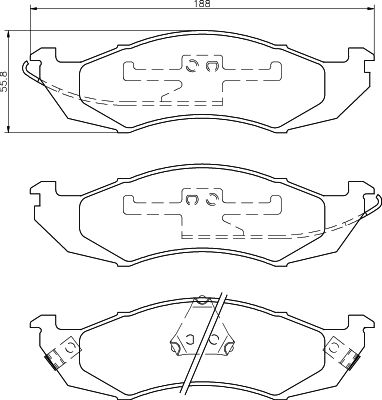 HELLA PAGID 8DB 355 037-321 HELLA PAGID 8DB 355 037-321