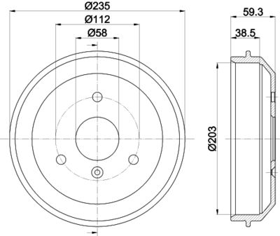 HELLA PAGID 8DT 355 301-581